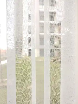 Düz Grek Tül Birinci Kalite Ekru - Kurşunlu Tül