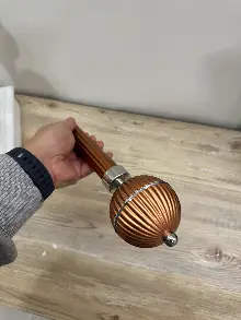 Taba Kiremit Metal Rustik Perdelik