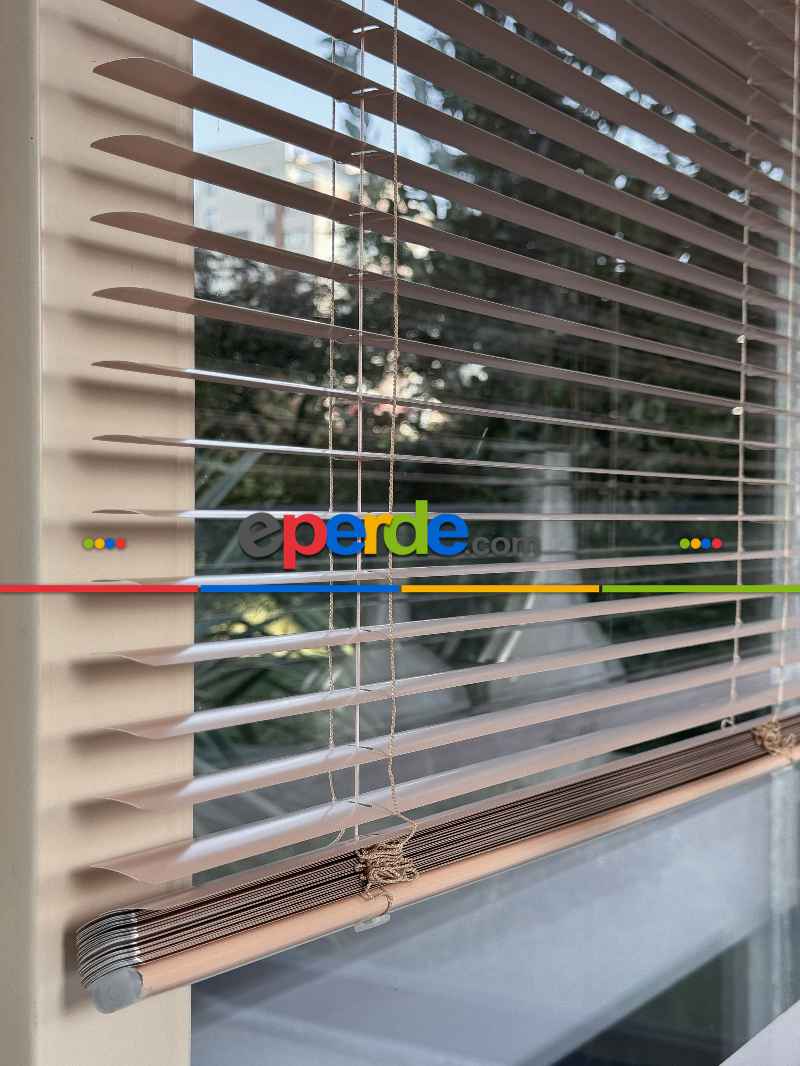 Pembe Alüminyum Jaluzi Perde - 25mm