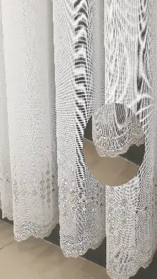 Taç Tül Perde Yeni Tasarım Guernica Tül