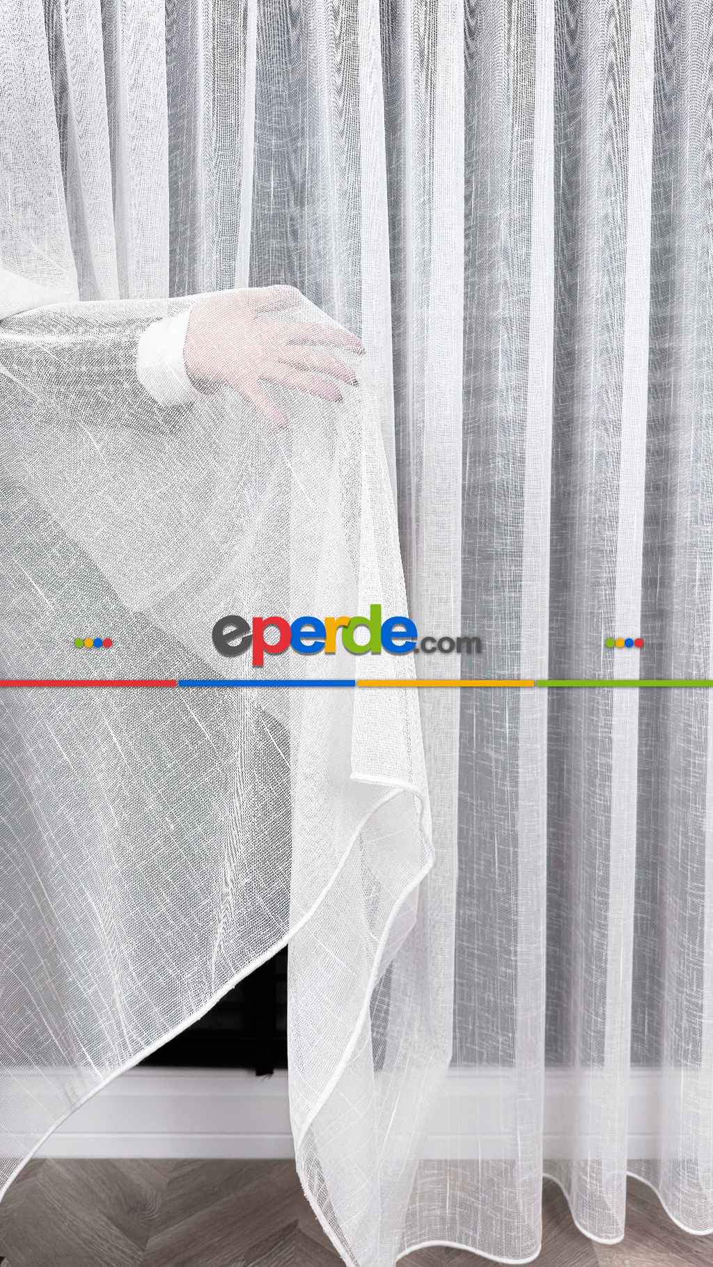 Natural Keten Tül Birinci Kalite İplikten Özel Üretilmiştir, Kurşunlu-katlamalı Etek, Standart Kanun Pile-es Pile-amerikan Pile-kuşgözü Seçeneğiyle