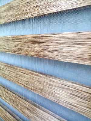 Bambu Zebra 2021 Sezonu Kahverengi Kırçıllı A Kalite Bambu Zebra Perde- Kahve Koyu