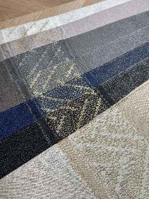 7 Farklı Renk Bordürlü Jakar Dokuma Fon Perde, Premium Kalite Seri