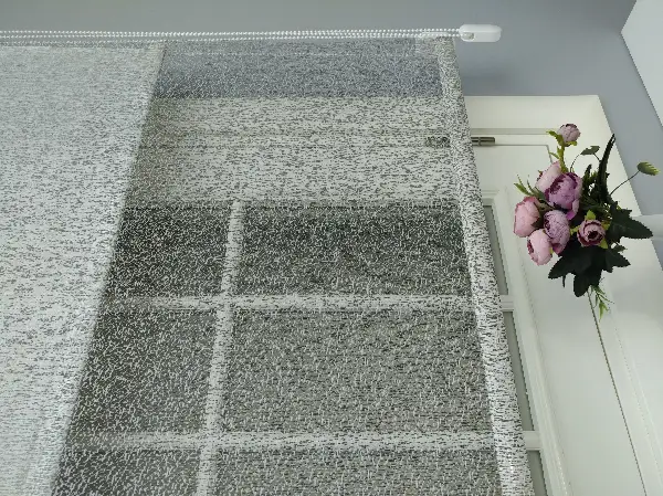 Çiftli Sistem Dantel Stor- Siyah-gri-füme-antrasit