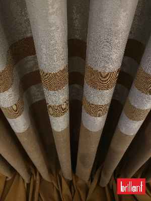 Brillant Süet Pano Fon Perde 180cm Yeni Sezon- Açık Camel