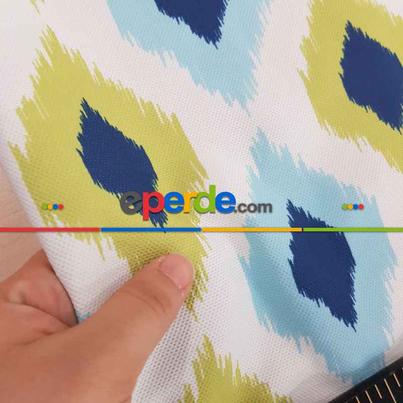 İkat Desenli Fon Perde Evm1503-3 Kumaşı Kalındır Duck Bezi Değildir-  Çok Renkli 2