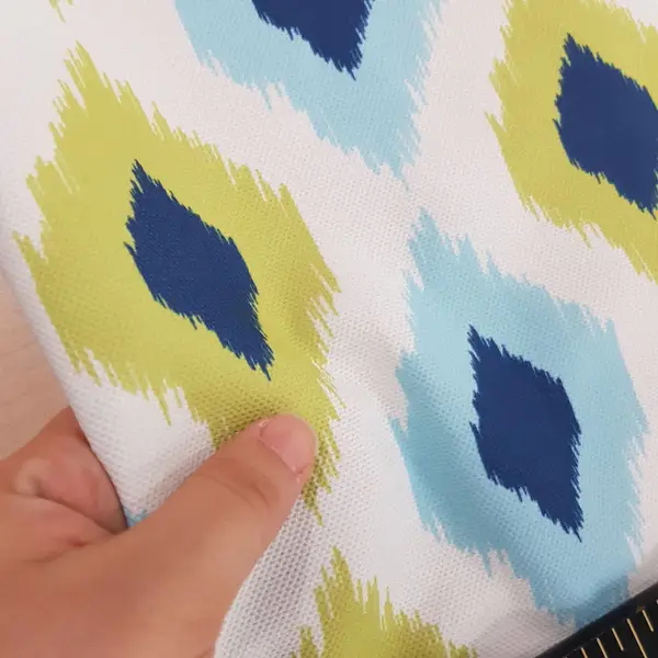 Salon Fon - İkat Desenli Fon Perde Evm1503-3 Kumaşı Kalındır Duck Bezi Değildir-  Çok Renkli 2