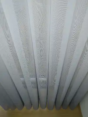 Salon - 1. Kalite Baskılı Tül Dikey Zebra Perde Gri Degrade- Gri-Füme-Antrasit