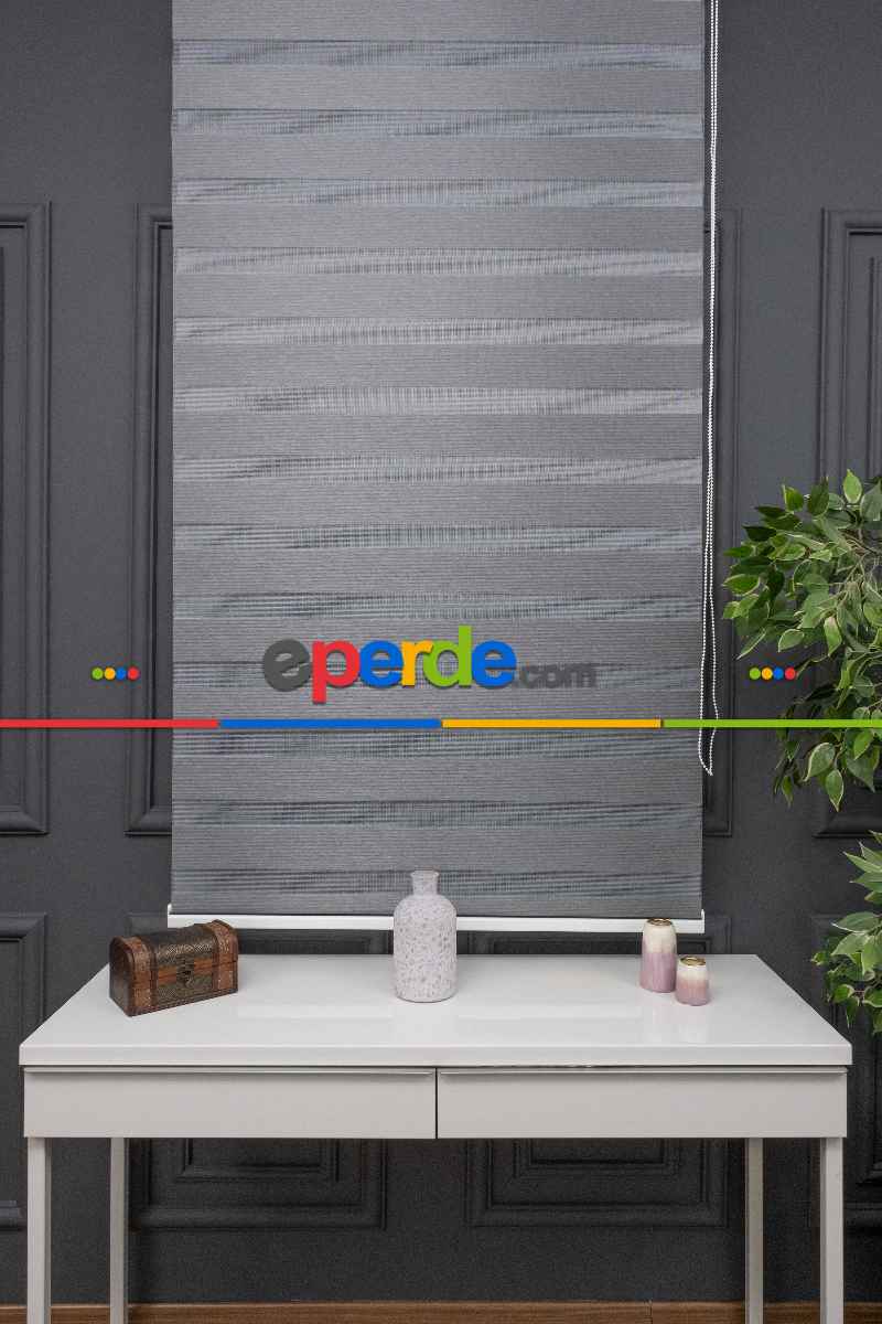 Zebra Perde -new Bambu Düz Zebra Perde