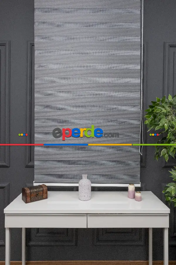 Genç Odası - Zebra Perde -new Bambu Düz Zebra Perde