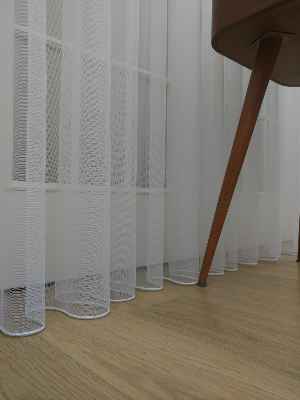 Düz Tül-grek Tül Perde - Petek Zemin (dökümlü) Ekru Renk Kırık Beyaz-hatasız Orjinal- Ekru