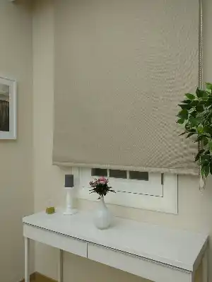 Stor Perde Karartma Blackout Screen (pvc Kaplama) Kalın Dokulu- Nohut Rengi-açık Camel