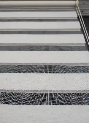 Krem-bej Yüksek Kaliteli Keten Zebra