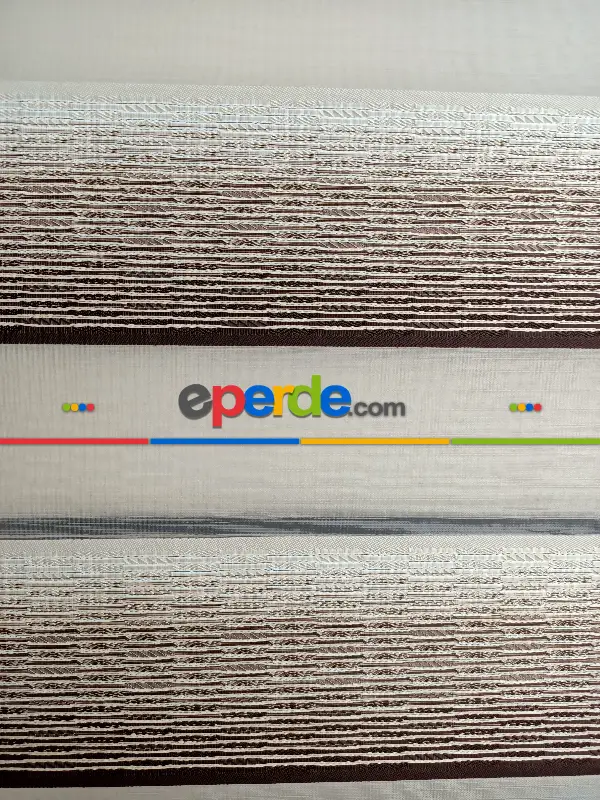 Mutfak - Elit Zebra Perde Renk Geçişli Kahve 806