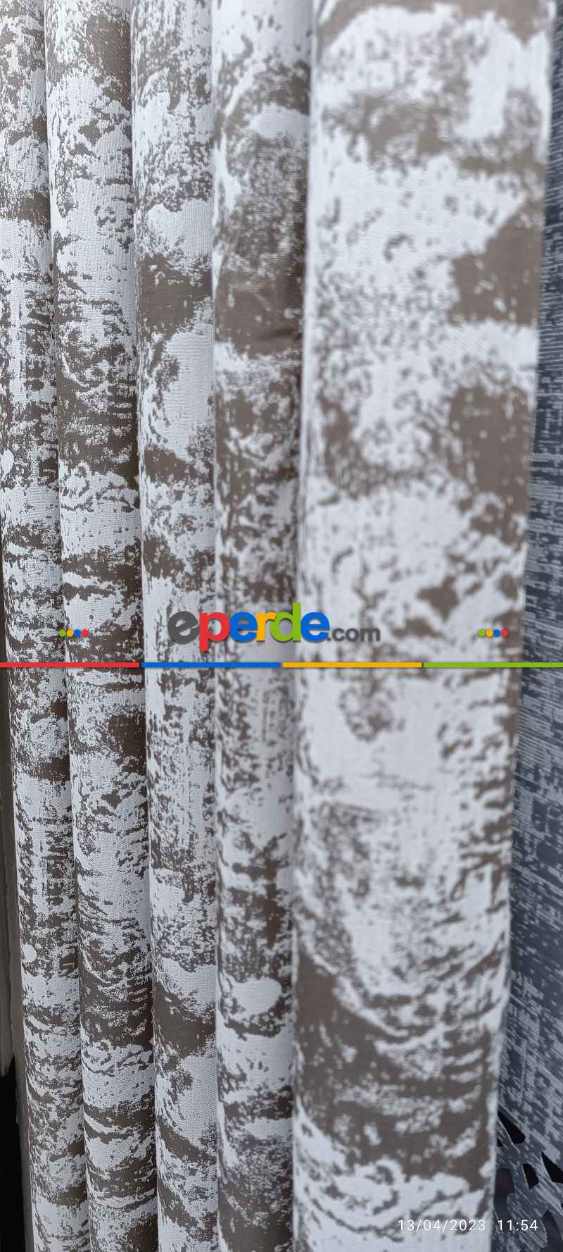 Salon Fon Perde - 2025 Elit Modern Damask Desenli Fosforlu İplik Dokuma Fon Perde -3