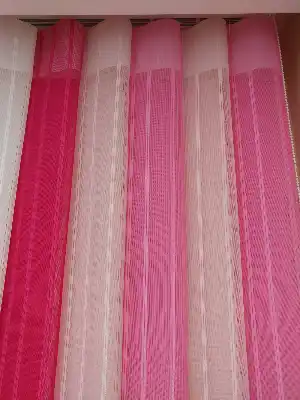 1. Kalite Çizgili Tül Dikey Zebra Perde - Ft-19 Pembe , Ft-05 Pudra , Ft-20 Fuşya , Ft-02 Ekru- Pembe-fuşya-ekru-pudra