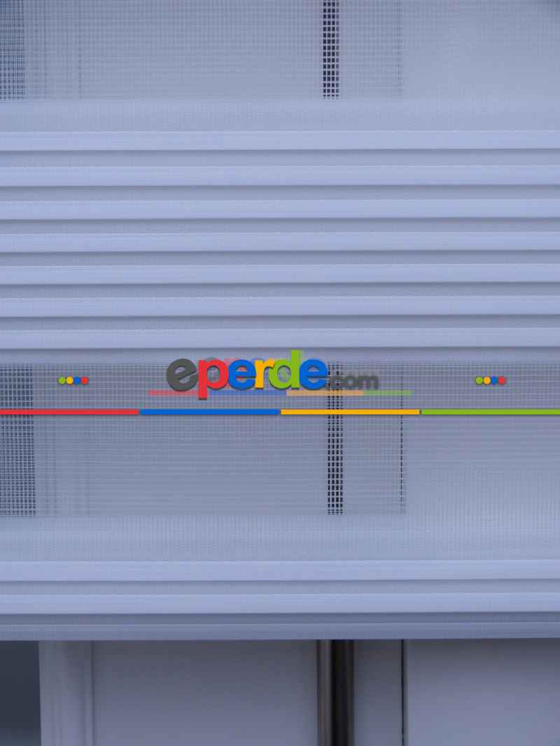 Zebra Perde - Beyaz - Dar Plise Model- Beyaz