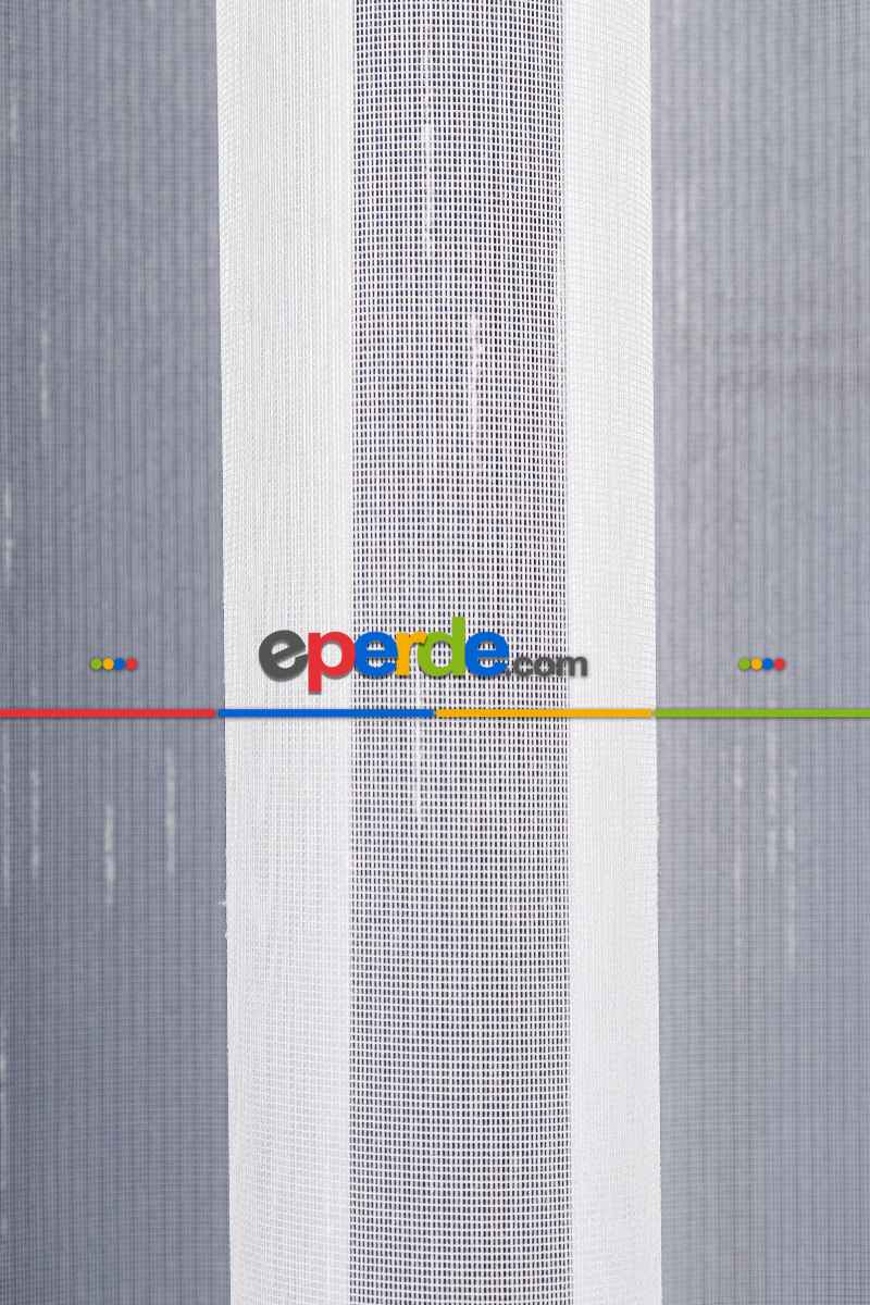 Salon Tül Modelleri - Armül Zemin Düz Tül Perde Özel Seri Ekm3