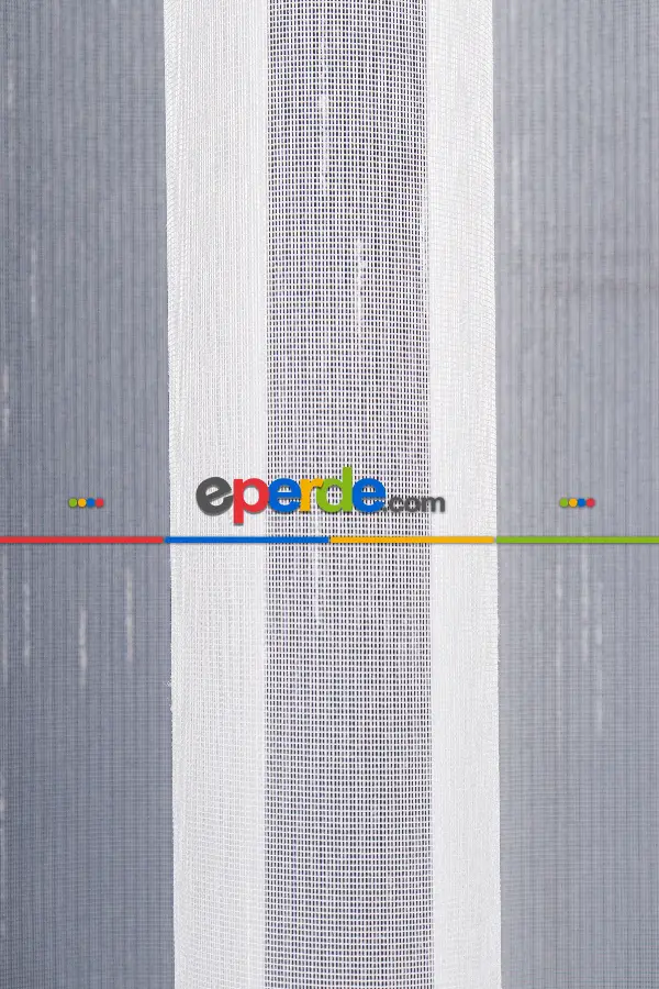 Salon Tül Modelleri - Armül Zemin Düz Tül Perde Özel Seri Ekm3