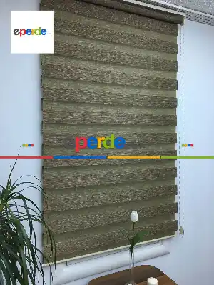 %40 Indirimli !!! Kahve Bambu Zebra Perdehttps://www.eperde.com/ofis-isyeri-perde-modelleri 90x200cm- Kahverengi