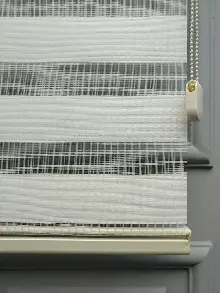 2025 Sezonu - Zebra Perde - Bambu Zebra Perde- Krem