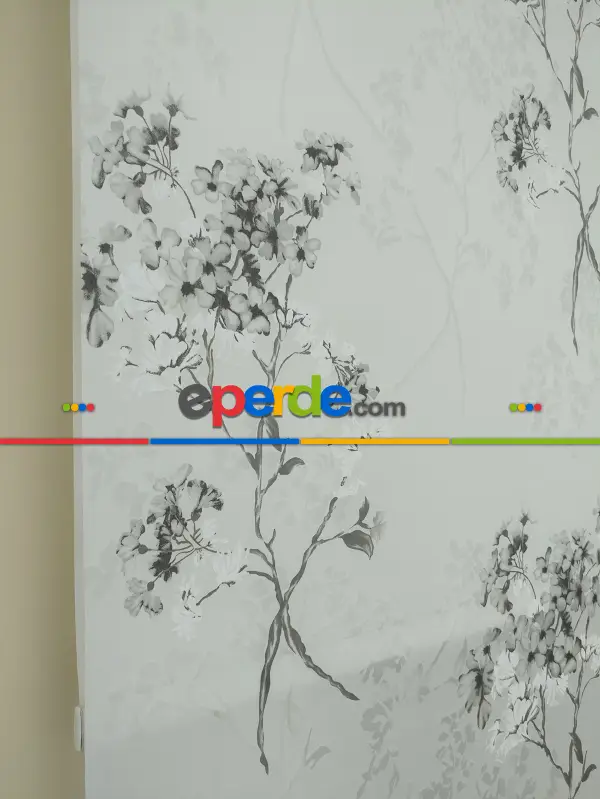 Yakma Tül Stor Çiftli Sistem Tülü - 2021 Özel Seri- Siyah-gri-füme-antrasit-beyaz-gri Açık