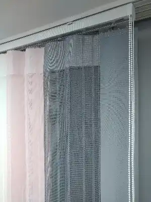 Salon - 2021 Sezonu - Tül Dikey Zebra Perde - Stor Tül Perde Hepsi Birarada- Gri-Füme-Antrasit