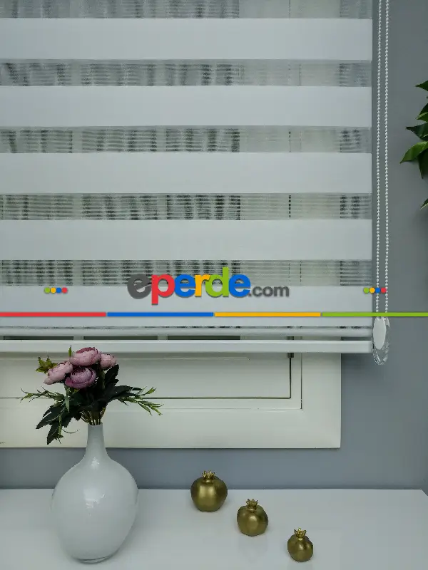 Zebra Perde - Düz Zebra Perde Perlehome