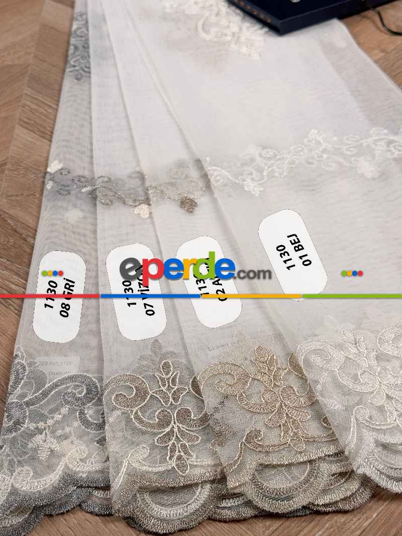 Keten Doğal Dokulu Düz Tül Perde, Ağır Gramajlı Özel Dokuma Premium Seri