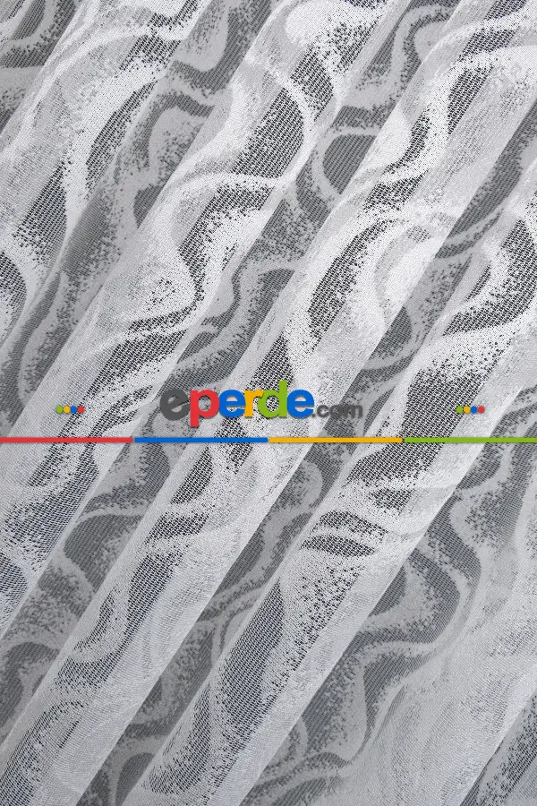 Fransız Dantel Tül Perde - Yüksek Kalite-fantazi-örme-ütü İstemez