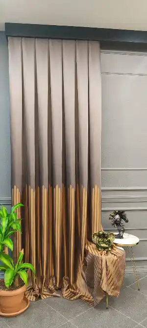 2025 Elit Moderndokuma Fon Perde - 100 Cm 1 Kanat 50cm X 1cm 
