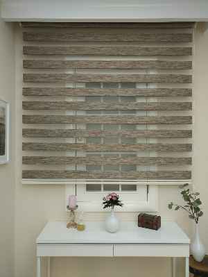 Mutfak - Zebra Perde -bambu Düz Zebra Perde- Vizon Rengi