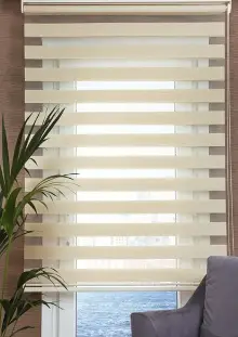 Oturma Odası - Zebra Krem Bambu- Krem