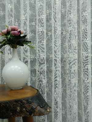 Kampanyalı Brode İşlemeli Tüller Stoklar İle Sınırlı- Ekru