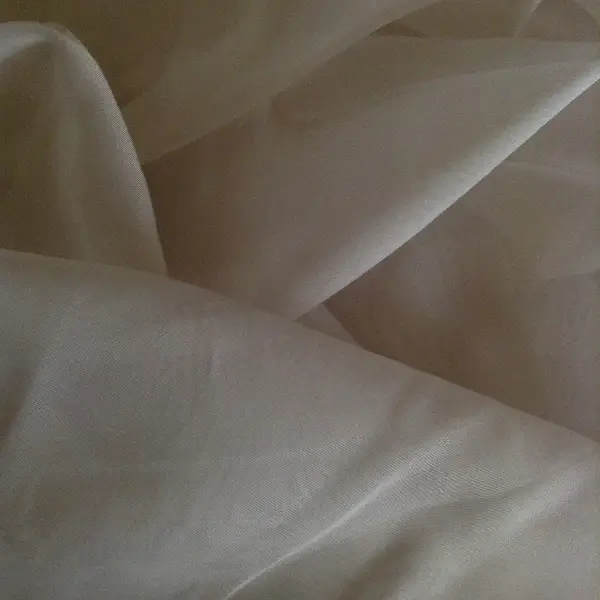 Düz Tül Perde (ekru Geniş En)- Beyaz-ekru