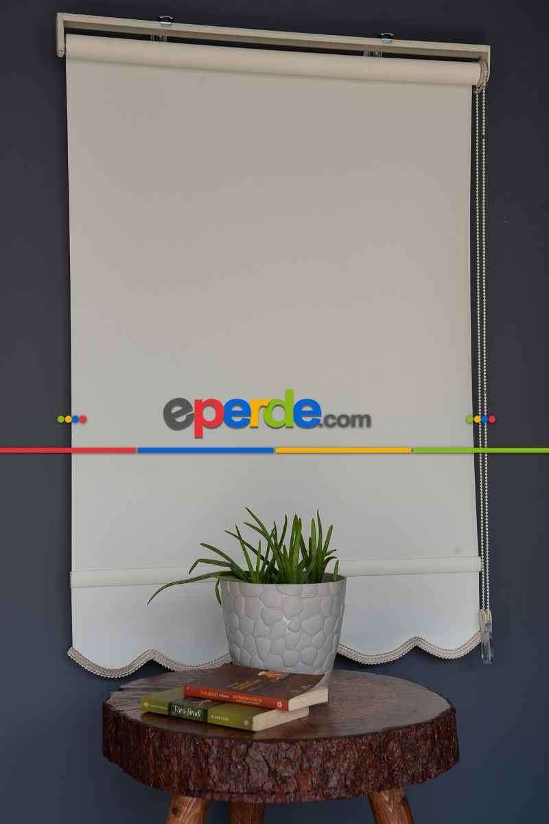 Halim Perdesan Pm-101 Ekru Renk Panama Serisi Mat Stor Perde