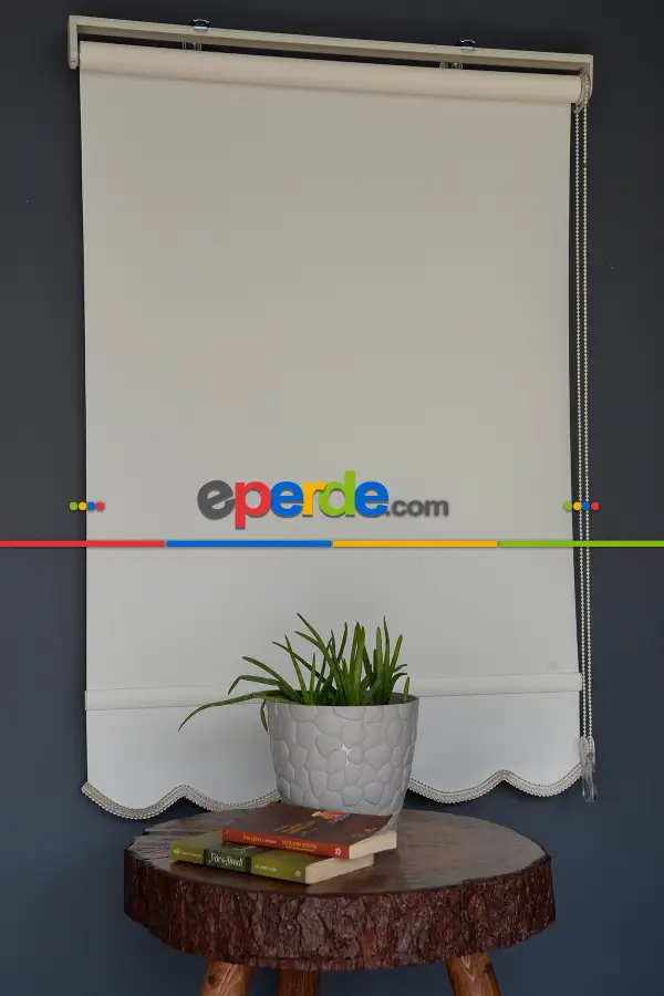 Halim Perdesan Pm-101 Ekru Renk Panama Serisi Mat Stor Perde