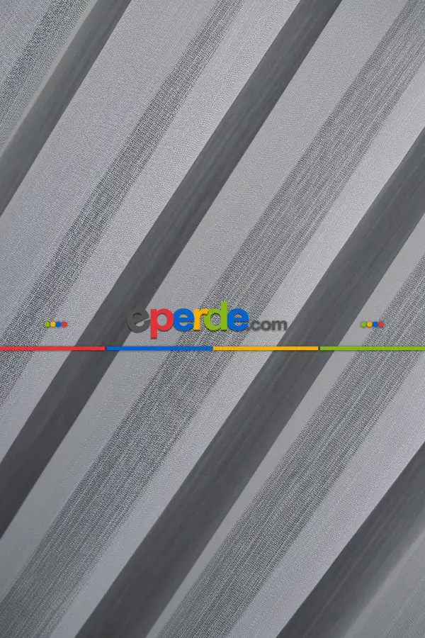 Elmaz Düz Tül Perde - Ekru ( Ütü İstemez ) - Kurşunlu Tül