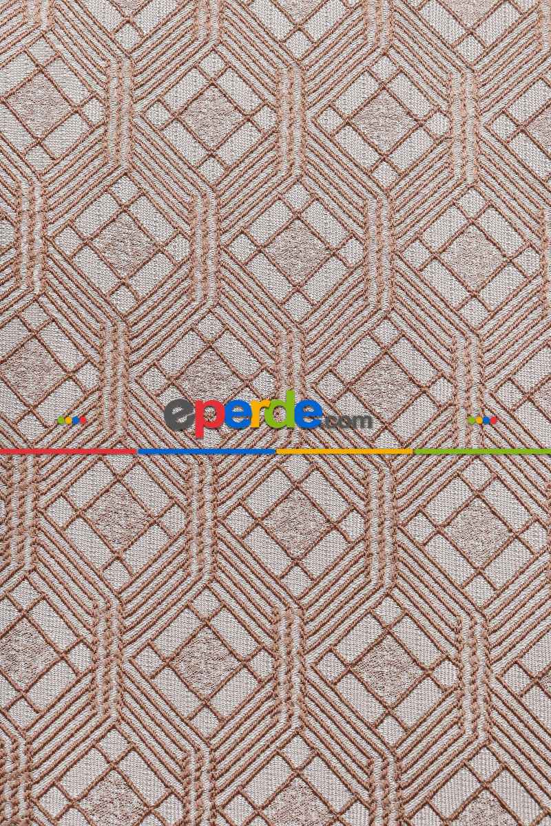 Yatak Odası Fon Perde - S Pile Dökümlü Jakar Dokuma Fon Perde