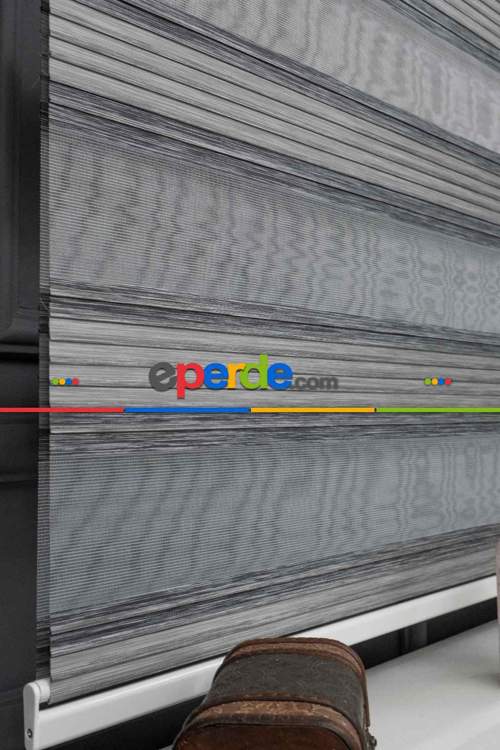 Zebra Perde - Yarım Plise - Degrade Renk Geçişli Zebra Perde