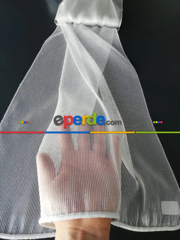 Oturma Odası - Leor Zırh Güneş Işığında Parlayan Tül Perde - Sedef