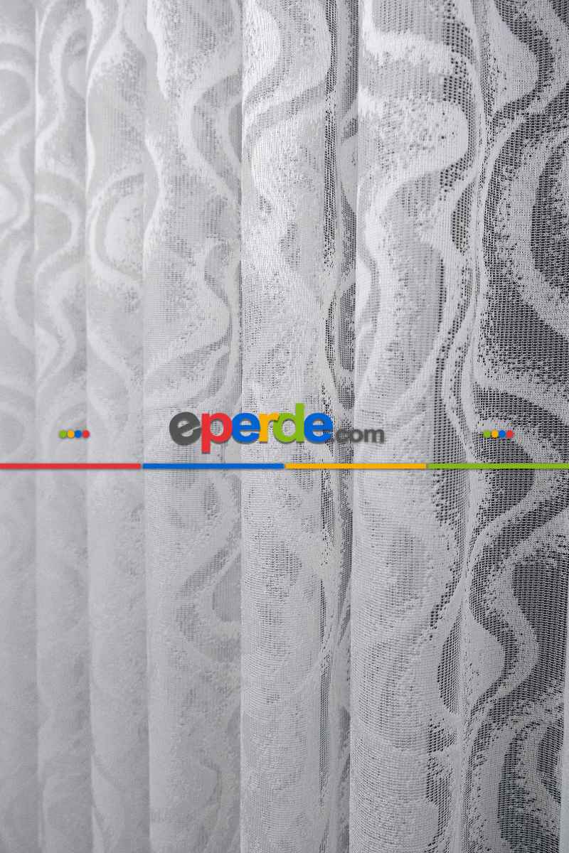 Salon Tül Perde - Fransız Dantel Tül Perde - Yüksek Kalite