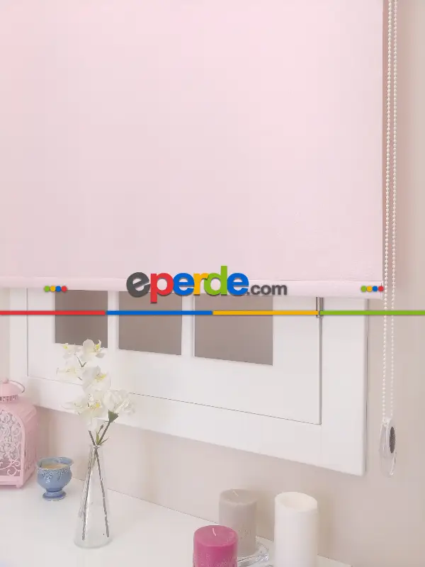 Mat Stor Perde Ylz 1604 ( Pembe Simli )- Pembe