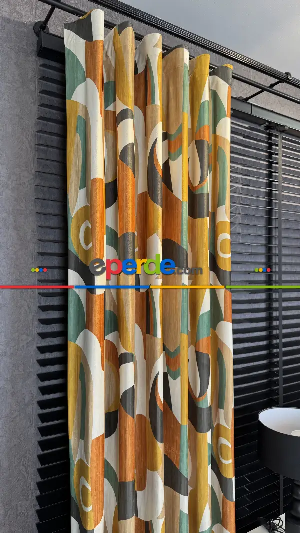 İthal Kadife Fon Perde