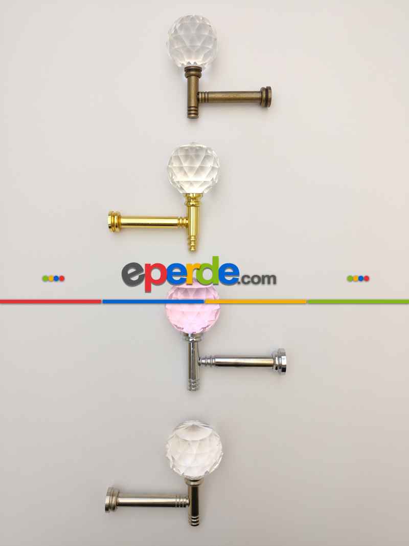 Perde Fon Demiri Pipo Gümüş Altın Sarı- Altın