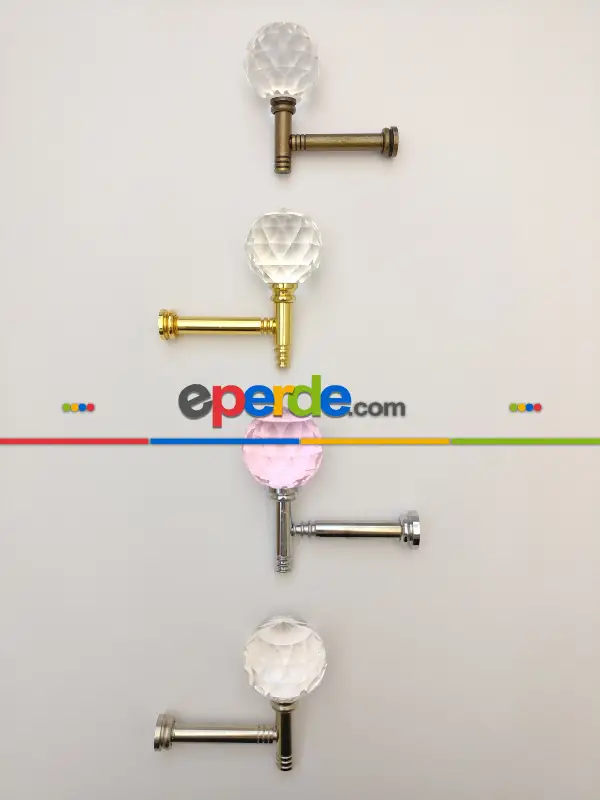 Perde Fon Demiri Pipo Gümüş Altın Sarı- Altın