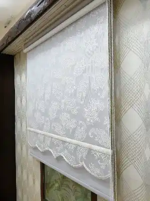Çifli Sistem Tül Ve Stor Perde Bdz ( 814 )- Beyaz