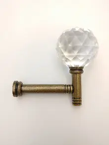 Perde Fon Demiri Pipo Antik- Açık Vizon