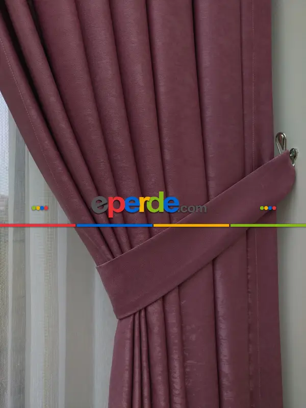 Soft Ğül Kurusu Fon Perde (150)- Gül Kurusu Açık