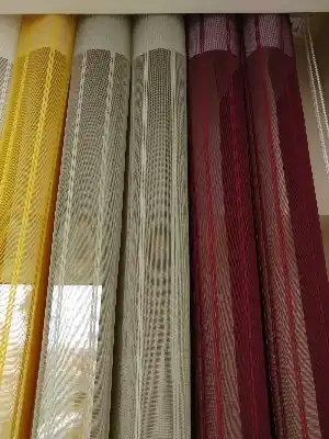 1. Kalite Çizgili Tül Dikey Zebra Perde - Ft-35 Bordo , Ft-09 Elegans , Ft-16 Hardal , Ft-02 Ekru- Bordo-ekru-açık Vizon-hardal